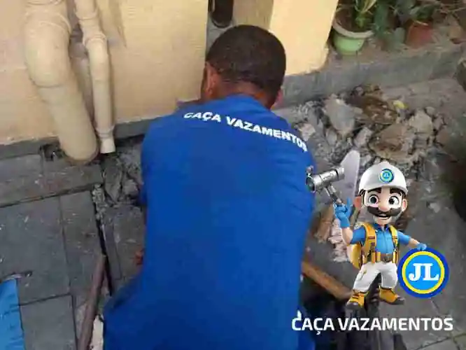 Caça vazamento para conta da Sabesp