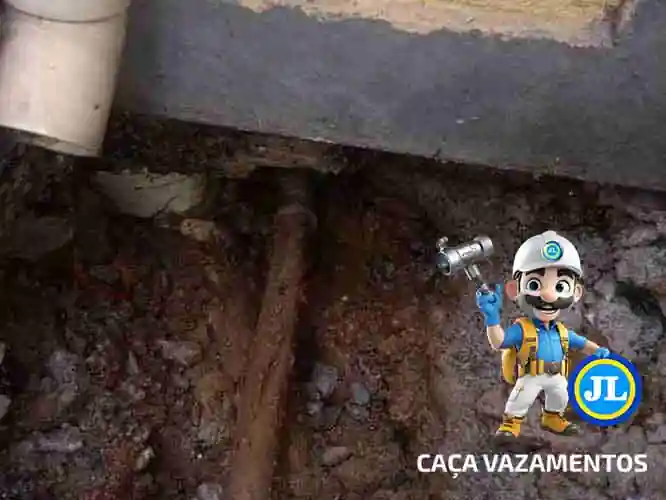 Conserto de vazamento profissional